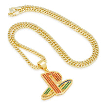 Load image into Gallery viewer, Inspired by PlayStation® - Classic PS Logo Necklace