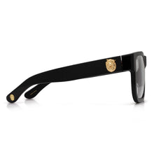 Load image into Gallery viewer, Lion Head Glasses with Glossy Black Frame